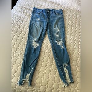 American Eagle Super Stretch Hi-Rise Jeggings - Size 14 Regular